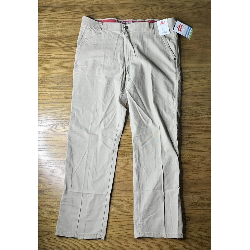 Wrangler Outdoor Frontier Utility Pant Straight Fit 38x30 Tan